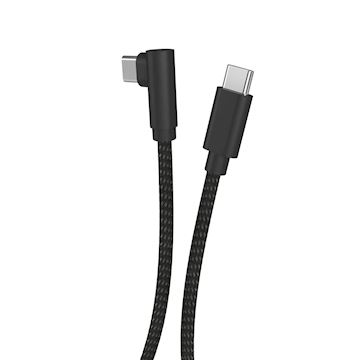 Musthavz RightAngle 90° USB-C Cable 1.2 meter, black